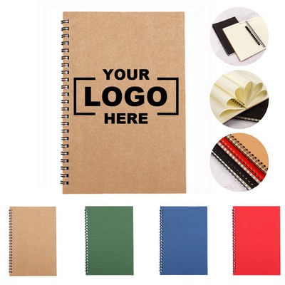 Kraft Spiral Notebook