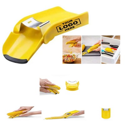 Efficient Corn Cob Peeler for Quick Kernel Removal