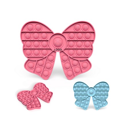 Silicone Fidget Toy Bow