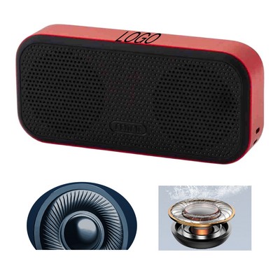 Custom Dual Speaker Portable Bluetooth Speaker