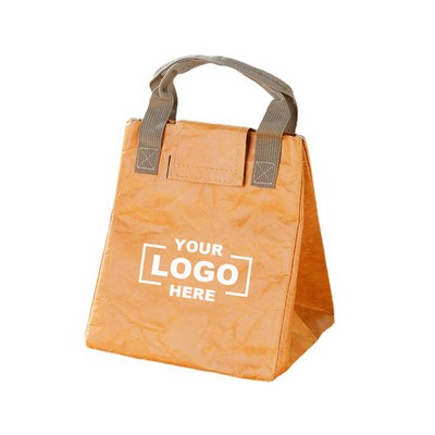 Kraft Paper Insulated Lunch Bag