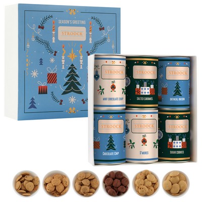 6 Way Crave Cookie Collection - 4" Tube, Option 1