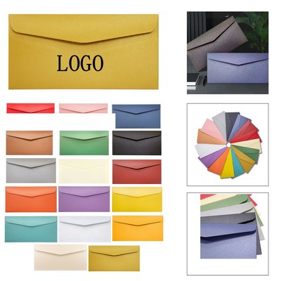 Pearlescent Gold Foil Envelopes Custom