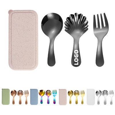 Stainless Steel Children's Cutlery Set