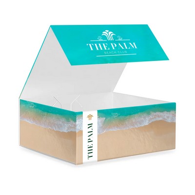 14 x 10 x 5 Large Magnetic Closure Box - (4/0) Fast Boat Freight