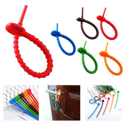 Self Locking Silicone Cable Tie