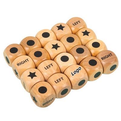 Premium Beechwood Dice for Board Games and Tabletop Play