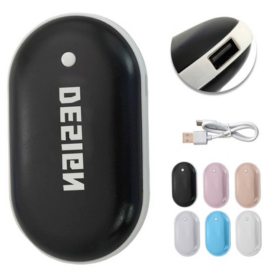 Rechargeable USB Hand Warmer/Power Bank 2-in-1