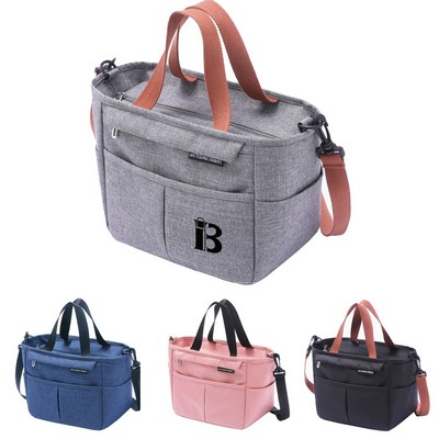 Reusable Insulated Cooler Lunch Bag Container