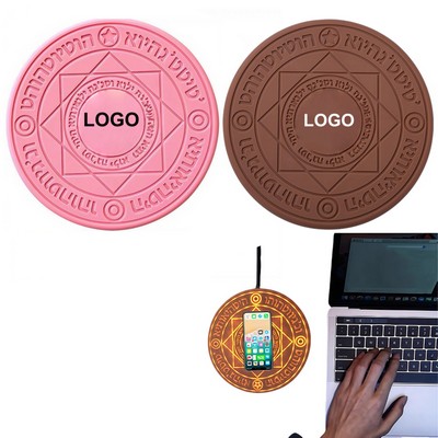 Round Magic Circle Wireless Charger with Sound and Light Effects