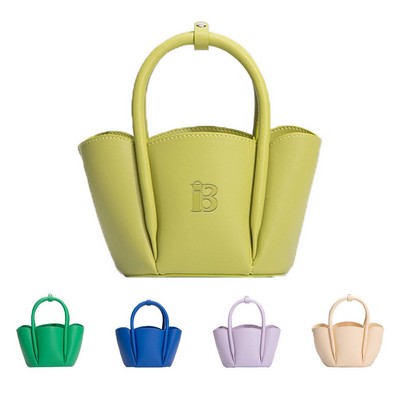 Mini Basket Cloud Crossbody Handbag