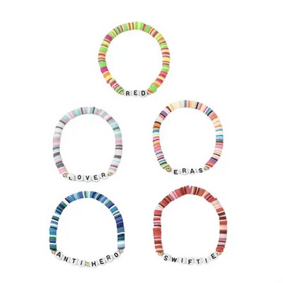 Alphabet Friendship Beads Bracelet