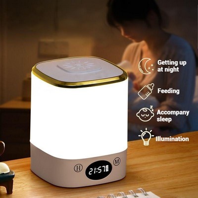 Remote Control Rechargeable Eye-Caring Sleep Bedside Lamp