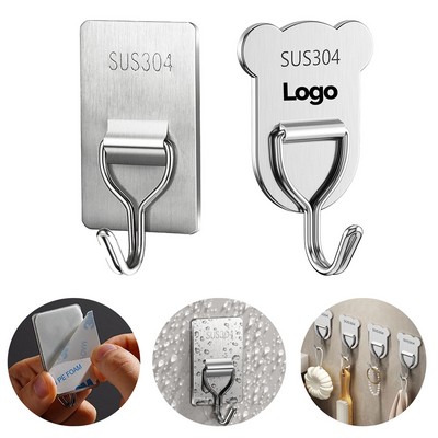 Self Adhesive Stainless Steel Wall Hook