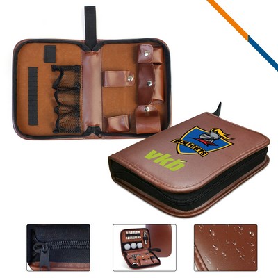 Linktote PU Leather Golf Accessory Holder