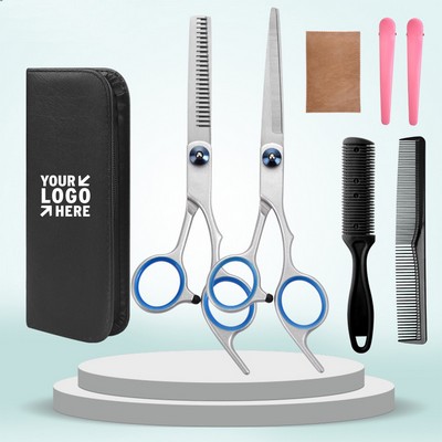 8 PCS Hair Cutting Scissors Kit