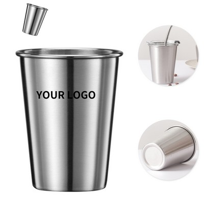 Stainless Steel Pint Cup 12 Ounce