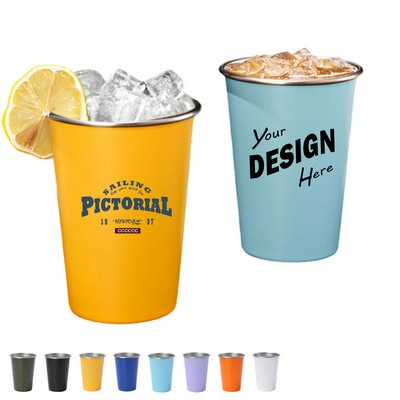 17OZ. Stainless Steel Single Layer Beer Mug