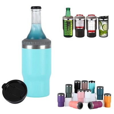 4-in-1 14oz Vacuum Can Cooler/Tumber