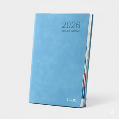 2026 Daily Planner English Calendar Schedule NoteBook
