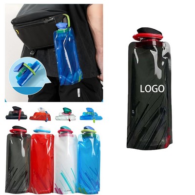 23Oz Pe Plastic Folding Water Bag