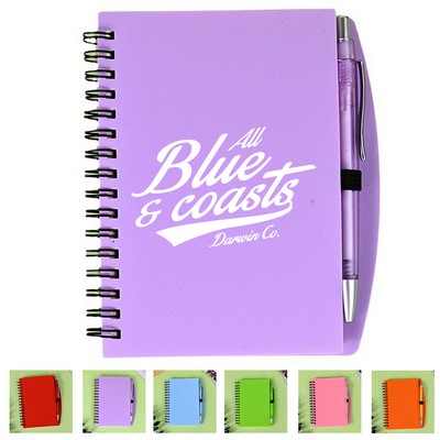 Literary City Spiral Notebook with Matching Pen