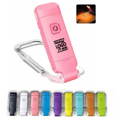 USB Mini Rechargeable Clip Reading Book Light