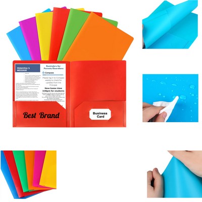 A4 Portable Pocket Folder
