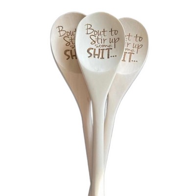 Beechwood Wedding Spoon