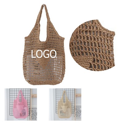 Straw Raffia Tote Bag