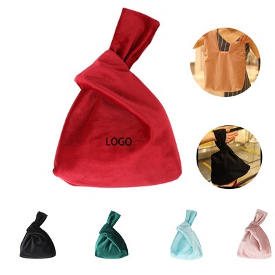 Elegant Style Velvet Portable Purse