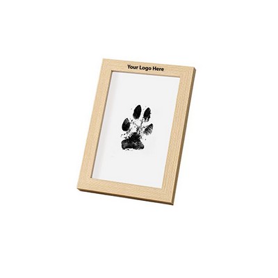 Large Paw Print Ink Pad Kit With Frame