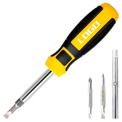 Versatile 6-Tool Screwdriver Set