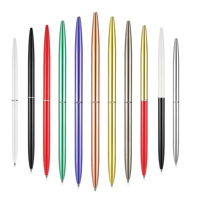 Slim Metal Hotel Ballpoint Pen
