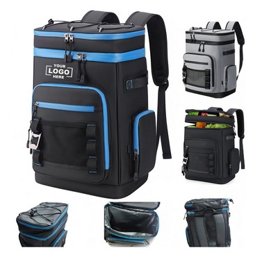 Multi Functional Portable Peva Picnic Backpack Cooler Bag