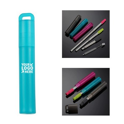 Telescopic Straw Set