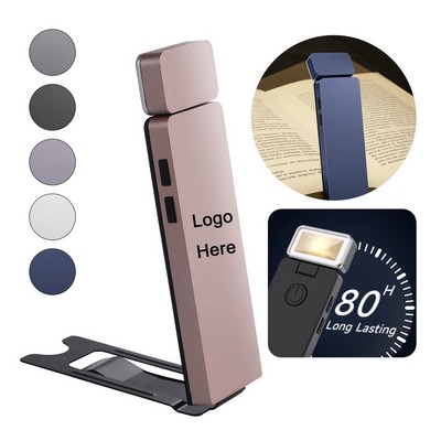 Book Reading in Bed Light USB Rechargeable Clip-on LED Bookmark Lamp