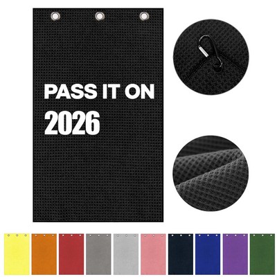 Micro fiber Tri-fold Golf Towel