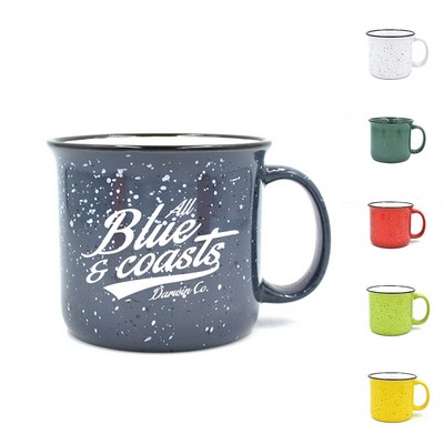 13oz Speckled Ceramic Campfire Mug