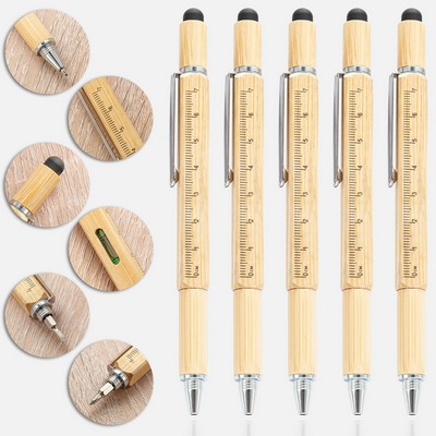 6-in-1 Dual-Head Screwdriver Touch Screen Multi-Function Tool Pen