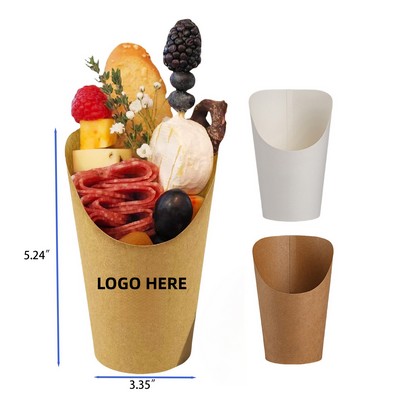 Disposable 16oz French Fries Holder