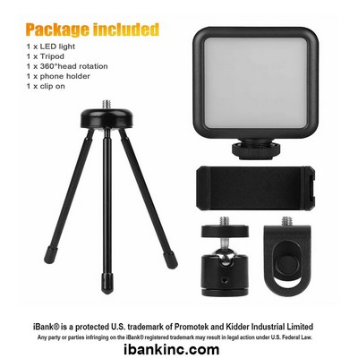 iBank ® Video Conference Lighting Kit LED Video Light for YouTube Tiktok