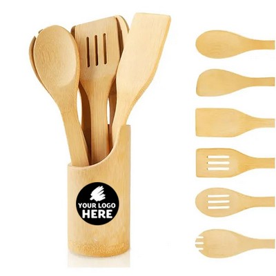 Sustainable Bamboo Cooking Tool Collection