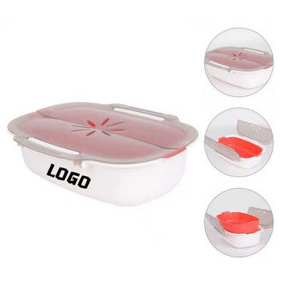 Microwave Oven Steaming Dish