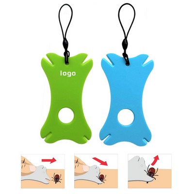 Tick Removal Card with Magnifying Glass