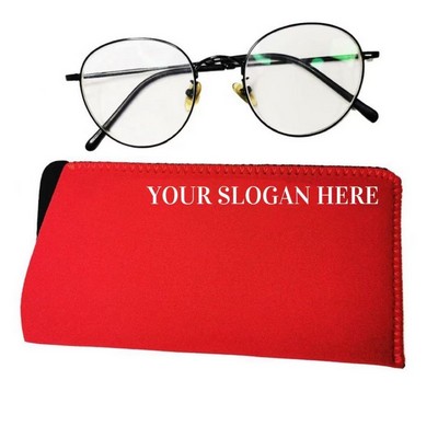 Customized Neoprene Sunglasses Pouch