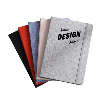 Premium Linen A5 Notebook