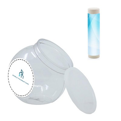 Large Fish Bowl with All Natural Lip Balm