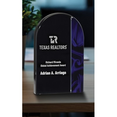 Arch Blue Acrylic Award