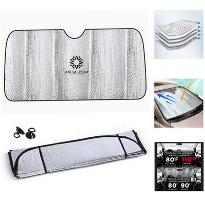 Foldable Car Windshield Sunshade